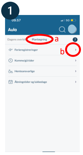 Vælg planlægning