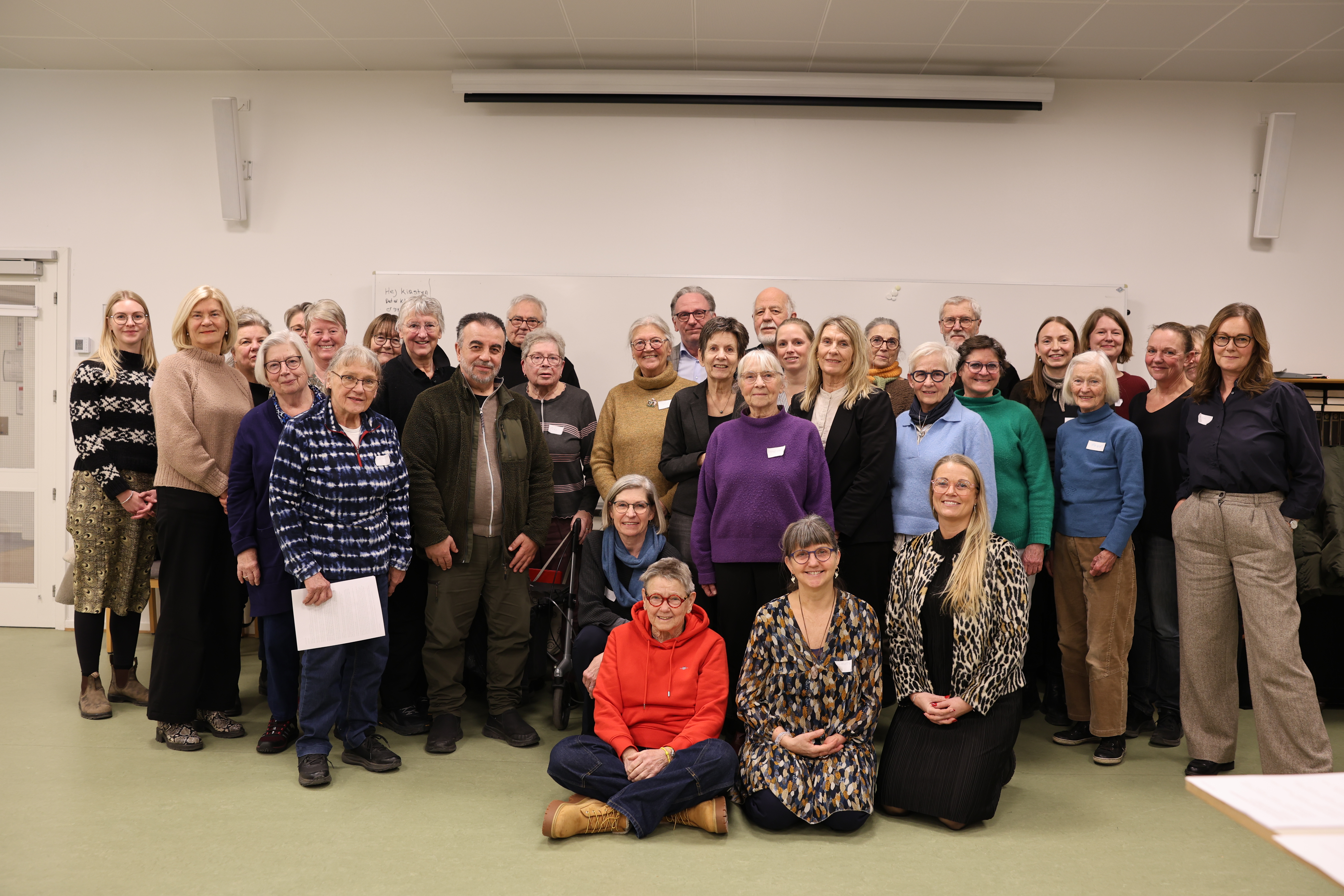 Billede af alle de personer som deltog i første møde for Borger- og Pårørendepanelet