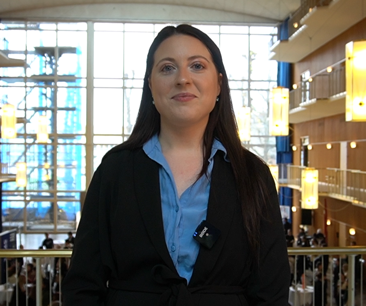 Madara Moroza nåede sit mål med dagens messe. Foto: Søren Rosenberg Pedersen